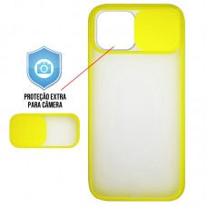 Capa para iPhone 12 Pro Max - Cam Protector Amarela